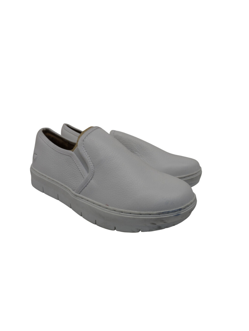 Nurse Mates Women's Slip-On Adela Slip-Resistant Work Shoes White Size 6.5M